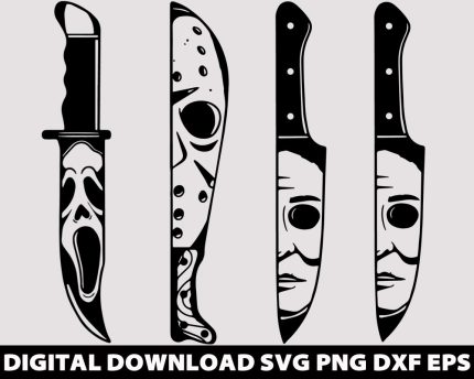horror characters svg,Michael Myers svg,Scream svg,Chucky avg,Jason svg,chucky knife svg