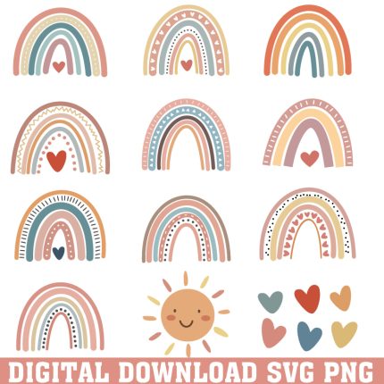 boho rainbow svg,rainbow boho svg,boho rainbow cricut,svg boho rainbow,rainbow svg boho