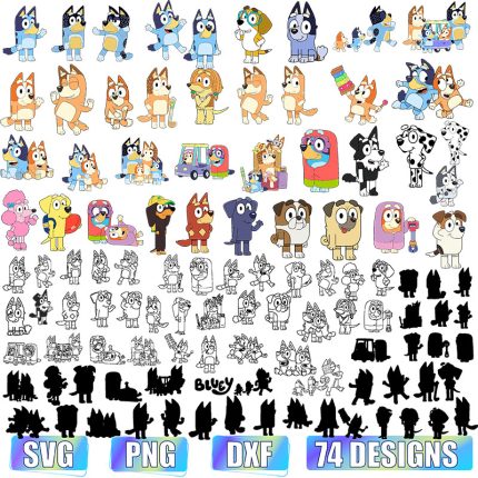 bluey svg,bluey cricut,bluey and bingo svg,bluey cricut design