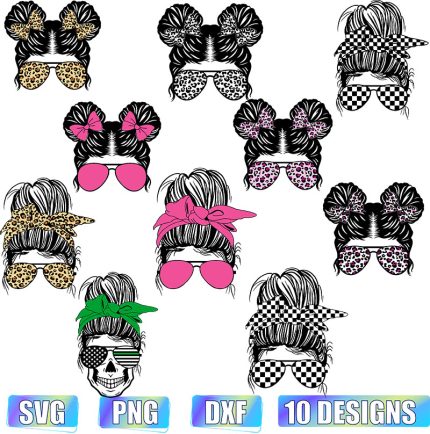 Mom life svg,messy bun mom life svg,mom life skull svg,mom life messy bun svg,messy bun mom svg,messy mom bun svg
