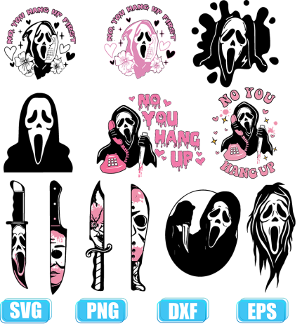 scream ghost face svg,ghost face svg,Ghostface svg,scream svg,no you hang up scream svg,scream ghost face svg